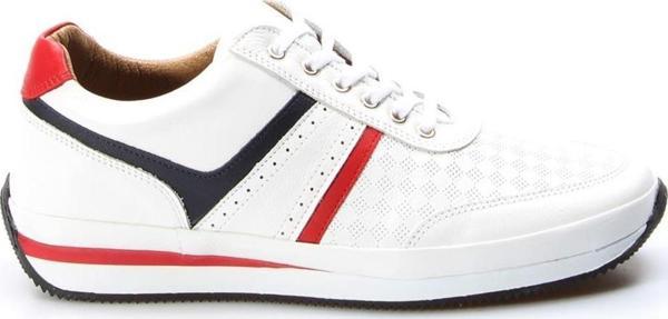 Hakiki Deri Erkek Spor Ayakkabı 856MA1795 - Image 1