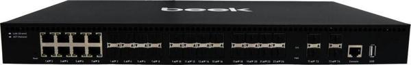 Beek L3 Yönetilebilir Switch&lt;br&gt;24 x 1000 Base-X SFP yuva&lt;br&gt;8 x 10/100/1000BASE-T port  - Image 1