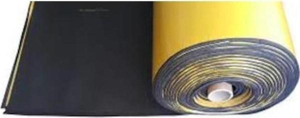 Oto Ses Yalıtım Malzemesi Kauçuk Sünger Yapışkanlı 6mm 1mt x 1mt - Image 1