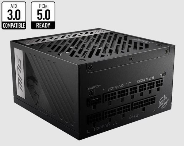 Msı Psu Mpg A1000G Pcıe5 1000W 80+ Gold Power Supply - Image 1