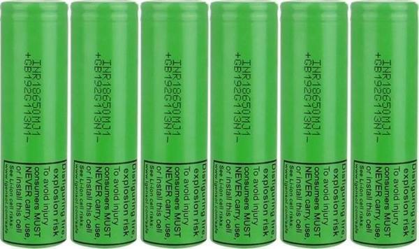 LG Chem INR18650MJ1 - 3.7V 3500mAh Li-ion Şarjlı Pil - 10A 6 Lı Paket - Image 1