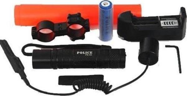 Police PS-G4 Tüfek Aparatlı Şarjlı El Feneri - Image 1