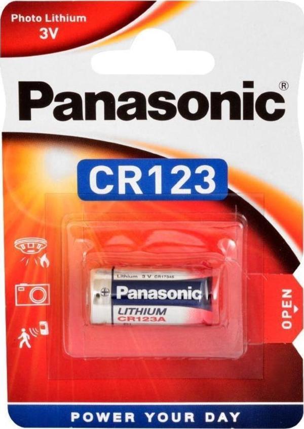 Panasonic CR123 3V Lithium Pil - Image 1
