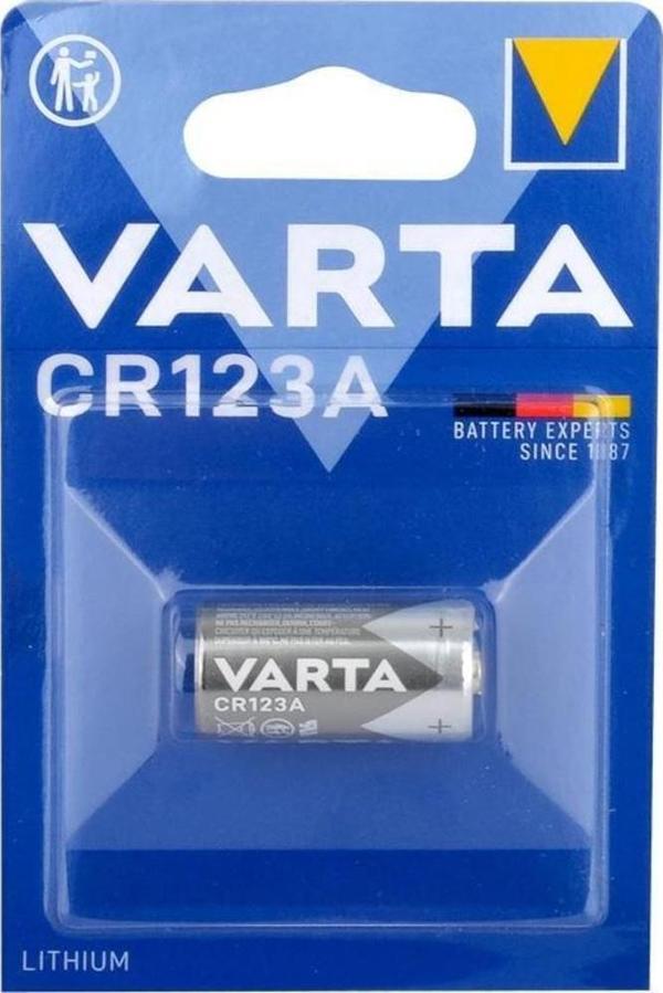 Varta CR123A Profesyonel Lityum Pil - Image 1