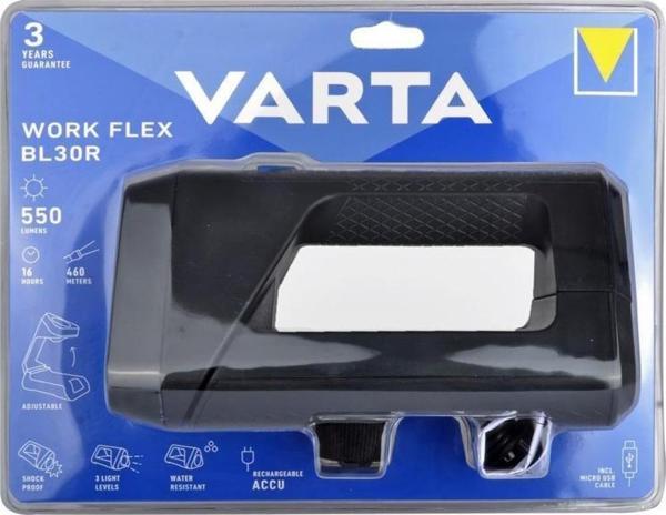 Varta 18684 Work Flex BL30R 5W Led Şarjlı Fener - Image 1