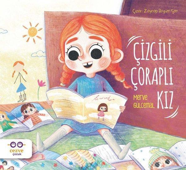 Çizgili Çoraplı Kız - Cezve Çocuk - Image 1