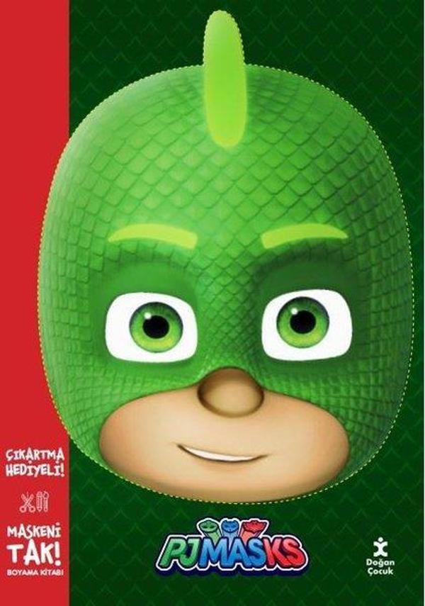 Maskeni Tak - Pjmasks Kertenkele - Çocuk Boyama Kitabı - Doğan Çocuk - Image 1