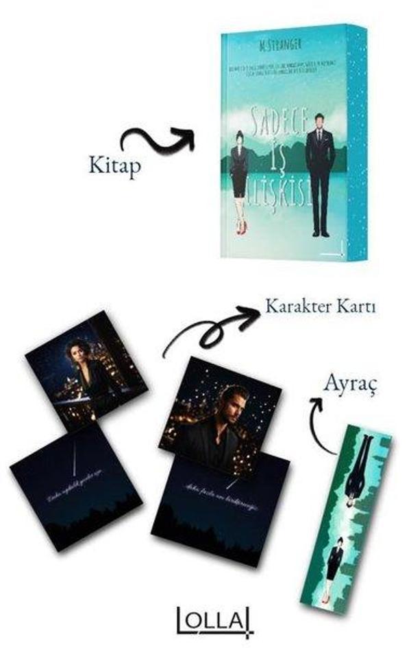 Sadece İş İlişkisi - Ayraç ve Karakter Kartı Hediyeli - Lolla Yayınları - Image 1