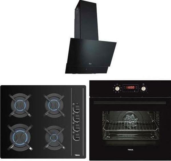 Teka Siyah Set (Tvt 60.1 Bk+GBc 64002 Bk+Hak 629 Autoperfect Bk) - Image 1