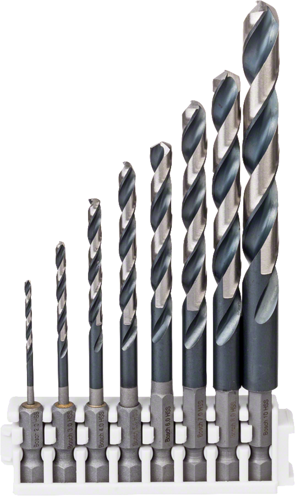 Bosch - Impact Control Serisi HSS Metal Matkap Ucu Seti 8'li - Click - Image 1