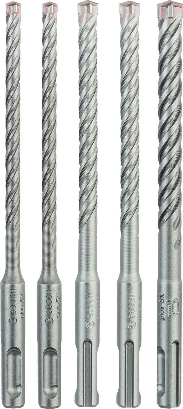 Bosch - SDS plus-5X Serisi Kırıcı Delici Matkap Ucu 5 Parça Set (6,6,8,8,10 x 160 mm) - Image 1