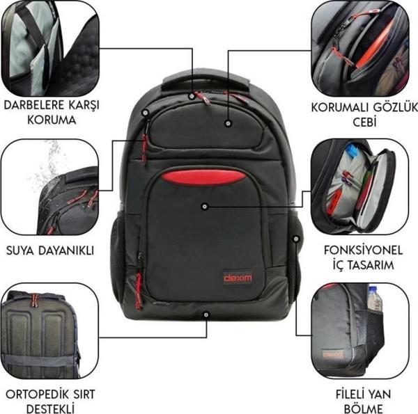 Dexim Premium 17," Notebook Sırt Çantası - DXBP40 - Image 1