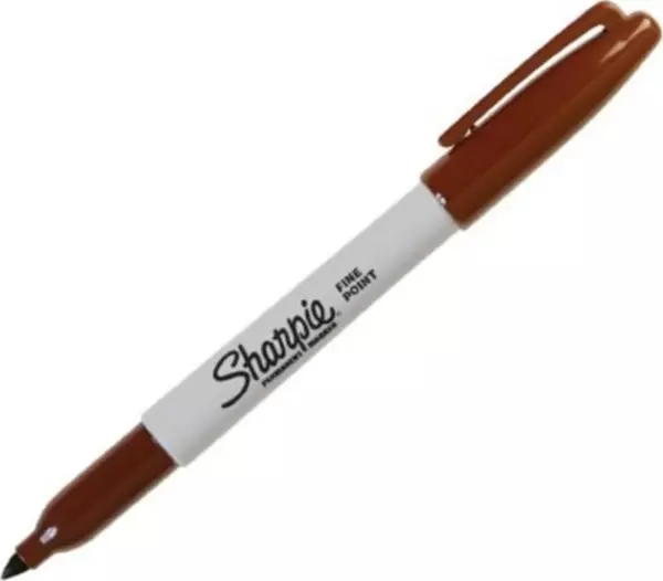 Sharpie Fine Yuvarlak Uç Permanent Markör Kahverengi / 1740640 - Image 1