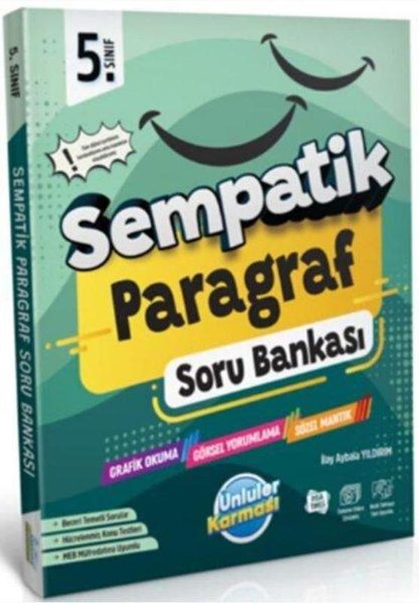 5. Sınıf Paragraf Sempatik Soru Bankası - Ünlüler Karması - Image 1