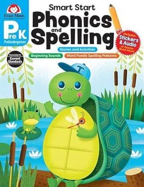 Smart Start Phonics and Spelling , Grade Prek - Evan-Moor Educational Publishers - Image 1