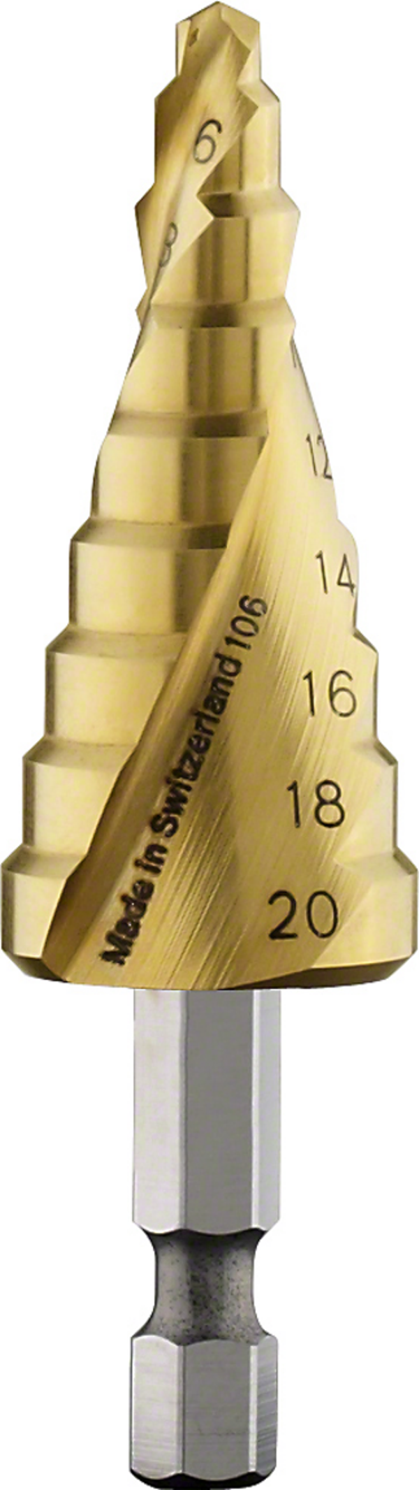 Bosch - HSS-TiN 9 Kademeli Matkap Ucu 4-20 mm - Image 1