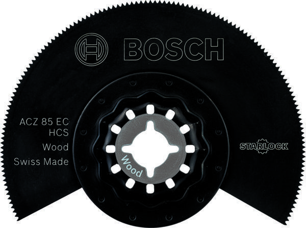 Bosch - Starlock - ACZ 85 EC - HCS Ahşap İçin Segman Testere Bıçağı, Bombeli 1'li - Image 1