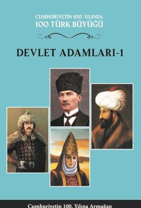 100 Türk Büyüğü - Devlet Adamları 1 Cilt 4 - Türk Kültürüne Hizmet Vakfı - Image 1