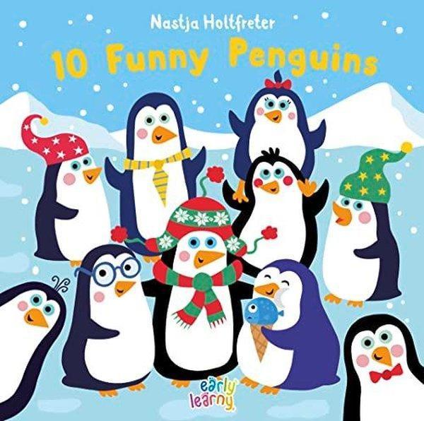 10 Funny Penguins - EarlyLearny - Image 1