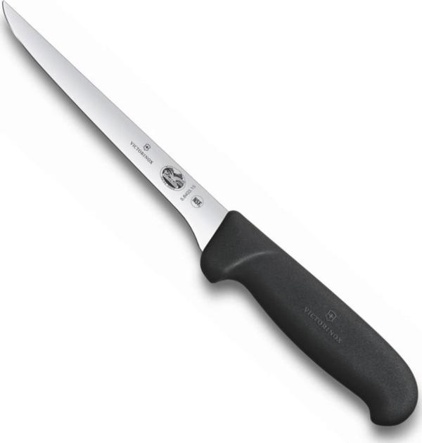 Victorinox 15cm Kavisli Dar Ağız Sıyırma Bıçağı Siyah 5.6403.15 - Image 1