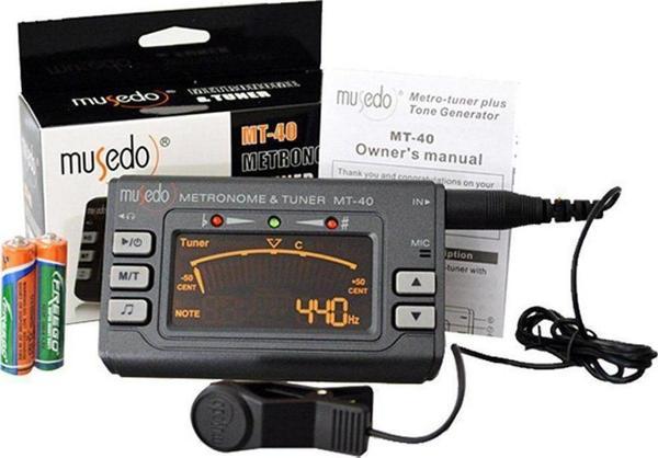 MT-40 Kromatik Akort Aleti ve Metronom Tuner MT40 - Image 1
