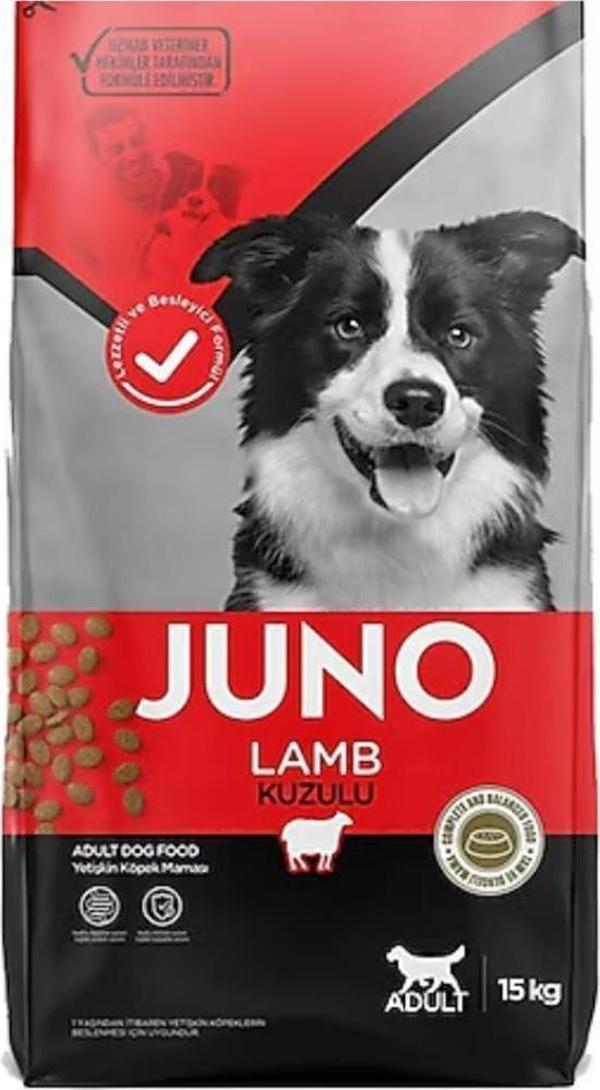 Juno Kuzu Etli Yetişkin Köpek Maması 15 kg - Image 1