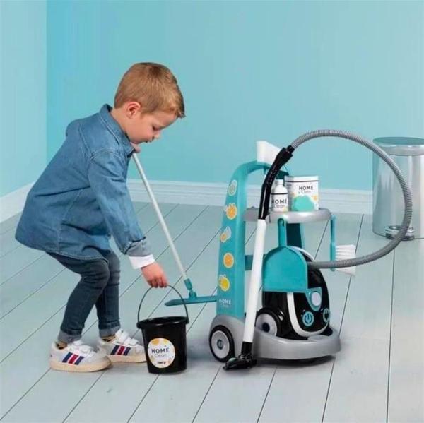 Smoby Elektrik Süpürgeli Temizlik Seti 330316  - Image 1