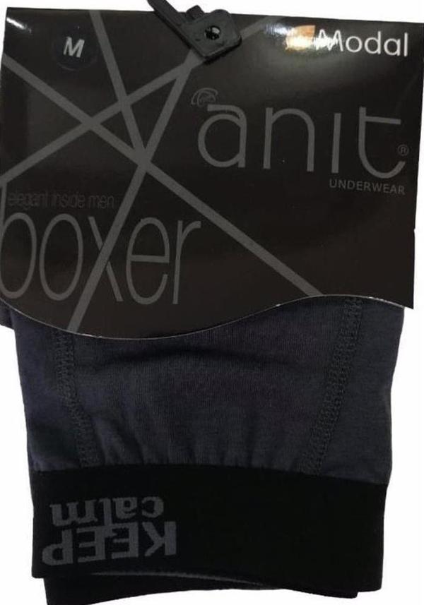 Anıt 1266 Modal Erkek Boxer Siyah Beden L - Image 1