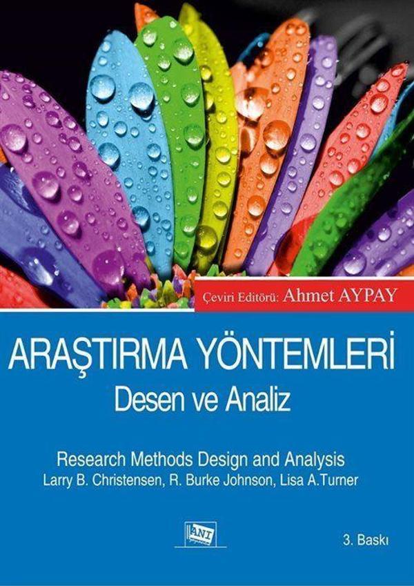 Araştırma Yöntemleri Desen ve Analiz - Anı Yayıncılık - Image 1
