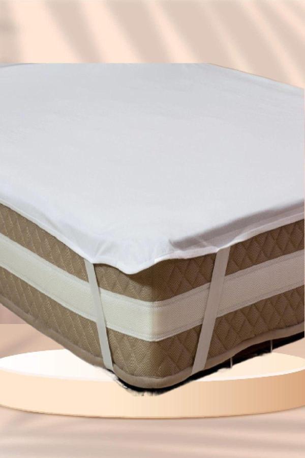 Mycey Çift Kişilik Sıvı Geçirmez Alez 200X220 Cm Micro Kumaş Köşelerinden Lastikli - Image 1