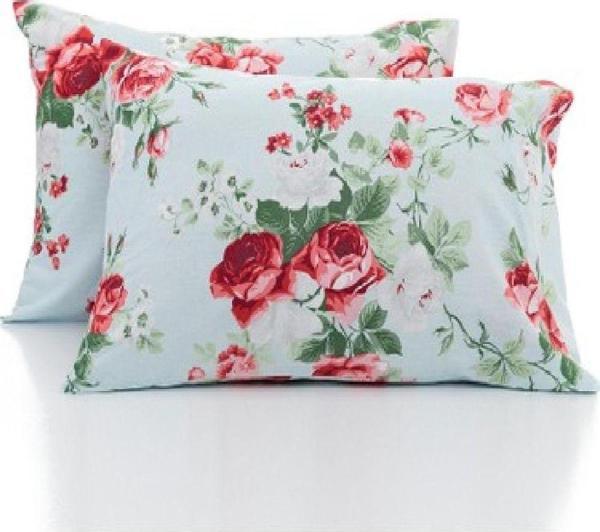Mycey 4 Adet Desenli Yastık Kılıfı 50X70 Cm Fermuarlı Ranforce Kumaş - Image 1