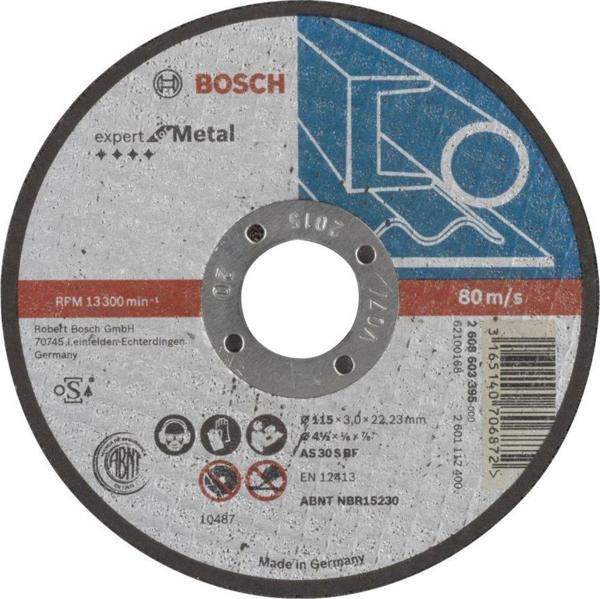 Bosch - 115*3,0 mm Expert Serisi Düz Metal Kesme Diski (Taş) - Image 1