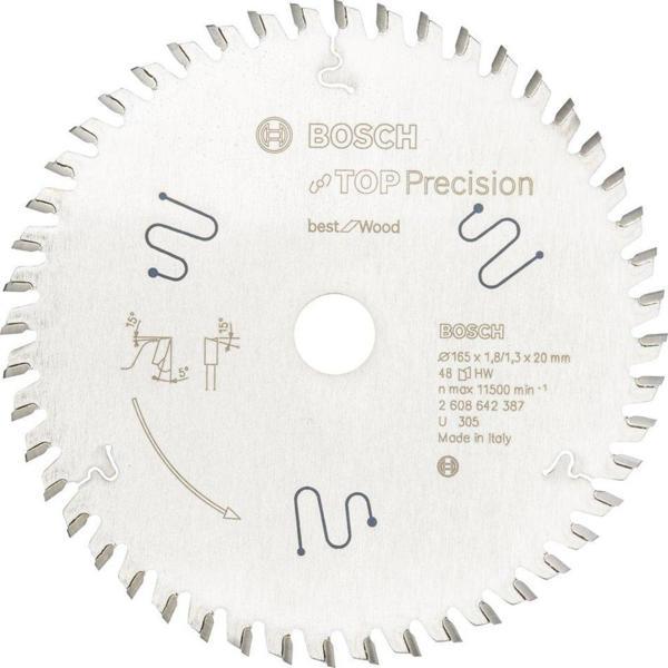 Bosch - Best Serisi Hassas Kesim Çoklu Malzeme için Daire Testere Bıçağı 165*20 mm 56 Diş - Image 1