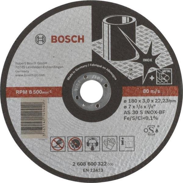 Bosch - 180*3,0 mm Expert Serisi Düz Inox (Paslanmaz Çelik) Kesme Diski (Taş) - Image 1
