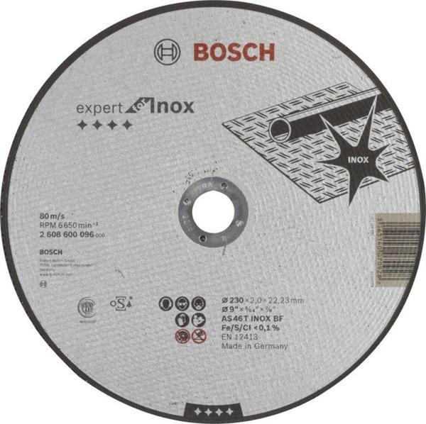 Bosch - 230*2,0 mm Expert Serisi Düz Inox (Paslanmaz Çelik) Kesme Diski (Taş) - Image 1