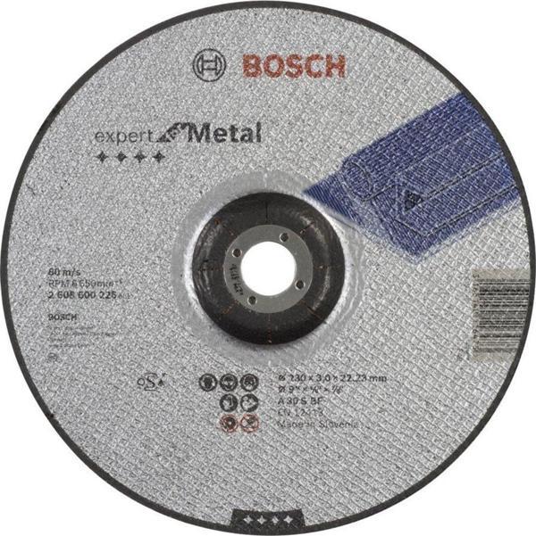 Bosch - 230*3,0 mm Expert Serisi Bombeli Metal Kesme Diski (Taş) - Image 1