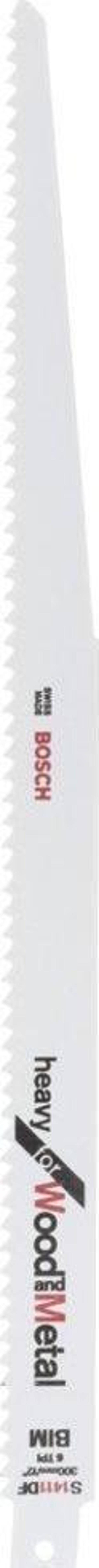 Bosch - Heavy Serisi Ahşap Ve Metal için Panter Testere Bıçağı S 1411 DF - 2'li - Image 1