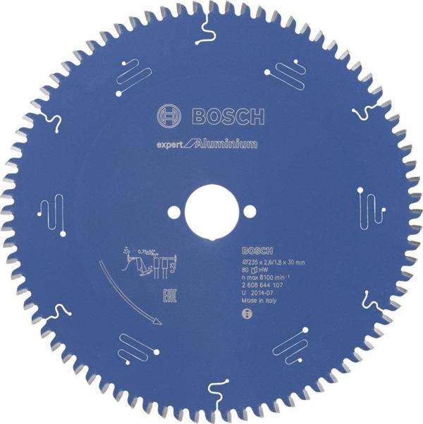 Bosch - Expert Serisi Alüminyum için Daire Testere Bıçağı 235*30 mm 80 Diş - Image 1