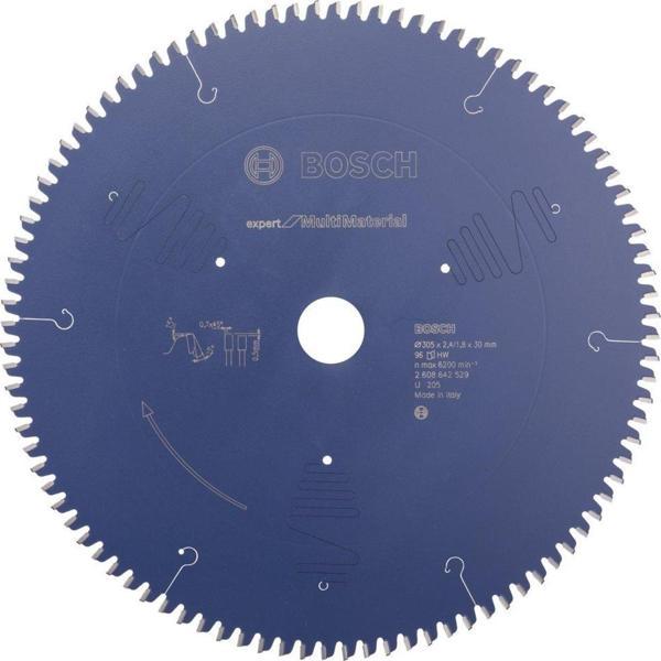 Bosch - Expert Serisi Çoklu Malzeme için Daire Testere Bıçağı 305*30 mm 96 Diş - Image 1