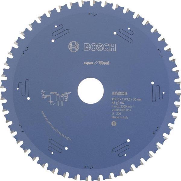 Bosch - Expert Serisi Metal için Daire Testere Bıçağı 210*30 mm 48 Diş - Image 1