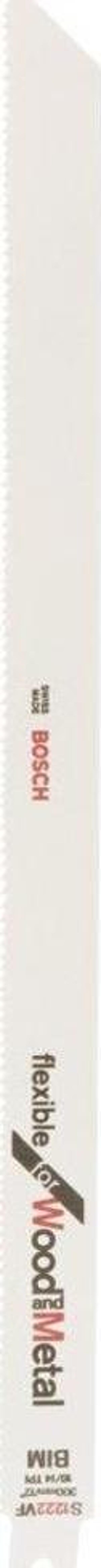 Bosch - Flexible Serisi Ahşap Ve Metal için Panter Testere Bıçağı S 1222 VF - 2'li - Image 1