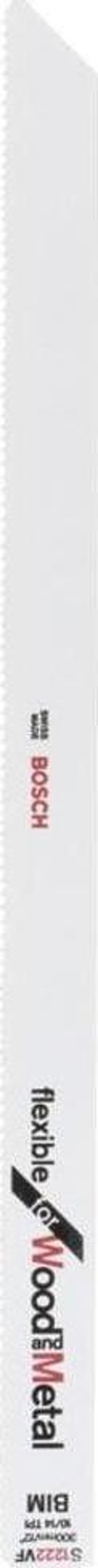 Bosch - Flexible Serisi Ahşap Ve Metal için Panter Testere Bıçağı S 1222 VF - 5'li - Image 1