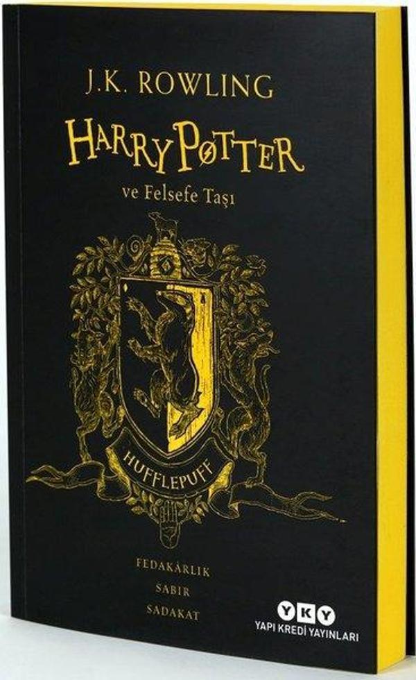 Harry Potter ve Felsefe Taşı 20. Yıl Hufflepuff Özel Baskısı - Yapı Kredi Yayınları - Image 1