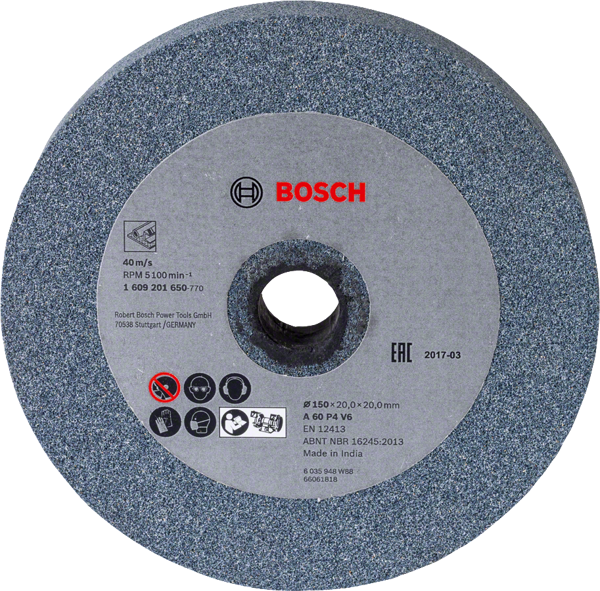 Bosch - GBG 35-15 Taşlama Motorları İçin Taş 150*20*20 mm 60 Kum - Image 1