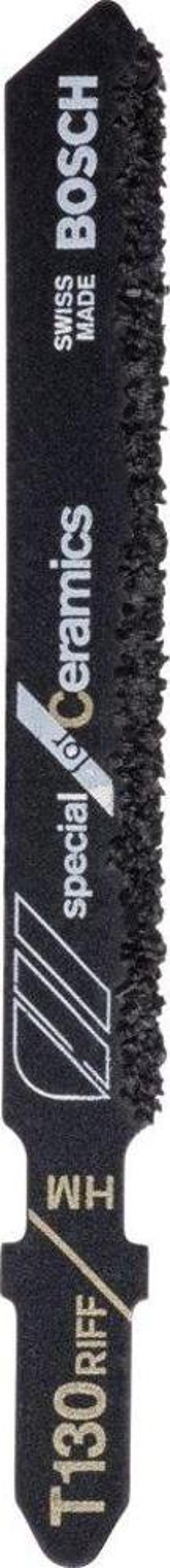 Bosch - Seramik İçin Özel T 130 RIFF Dekupaj Testeresi Bıçağı - 3'Lü Paket - Image 1