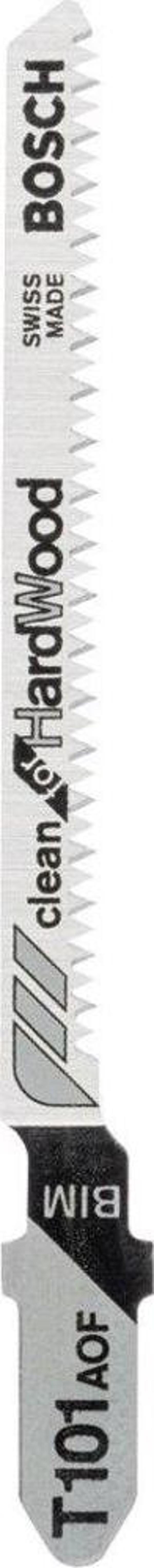Bosch - Temiz Kesim Serisi Sert Ahşap İçin T 101 AOF Dekupaj Testeresi Bıçağı - 5'Li Paket - Image 1