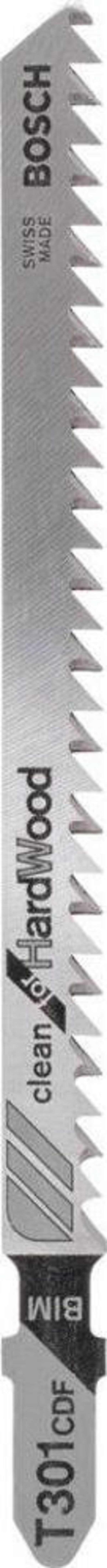 Bosch - Temiz Kesim Serisi Sert Ahşap İçin T 301 CDF Dekupaj Testeresi Bıçağı - 5'Li Paket - Image 1
