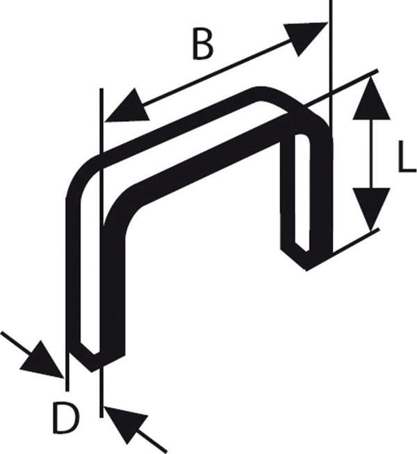 Bosch - Zımba Teli Tip 53 11,4*0,74*14 mm - Image 1