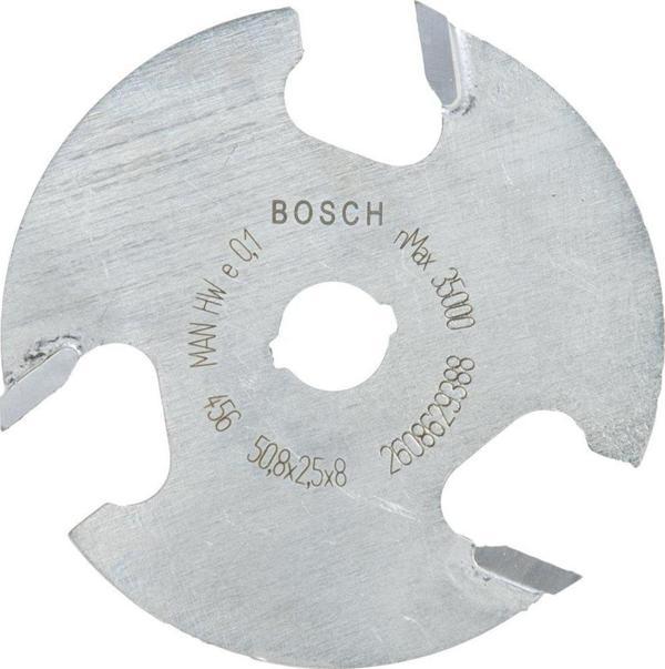 Bosch - Expert Serisi Ahşap İçin Üç Bıçaklı, Sert Metal Diskli Kanal Freze 8*50,8*2,5 mm - Image 1