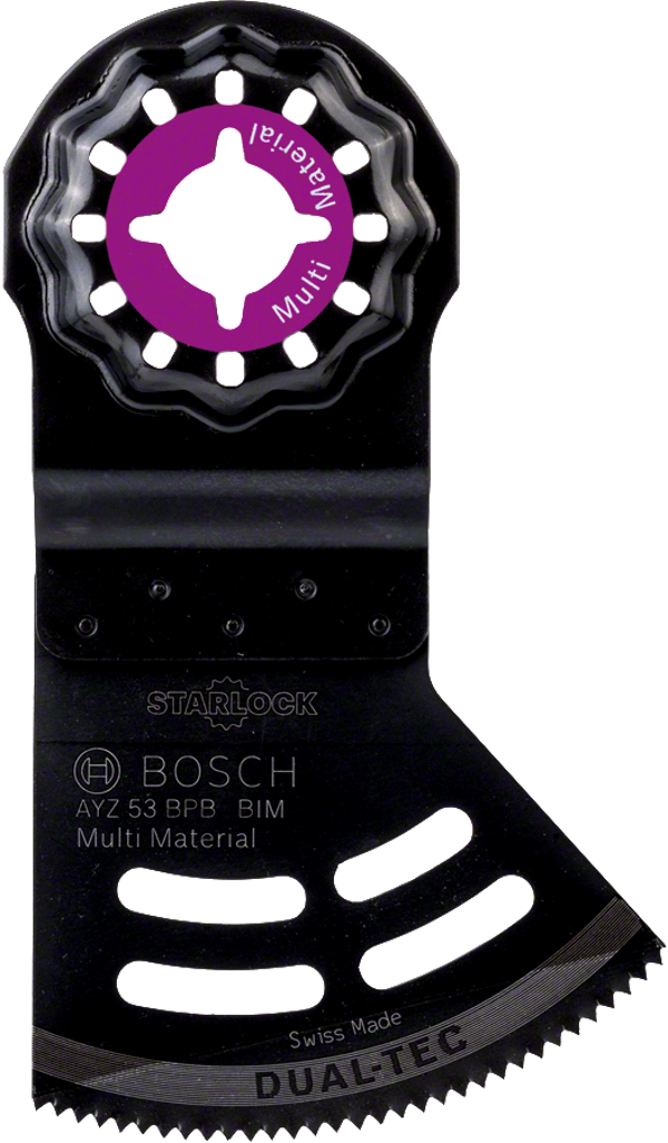 Bosch - Starlock - AYZ 53 BPB - BIM Çoklu Malzeme İçin Daldırmalı ve Yana Kesim Testere Bıçağı 10'lu - Image 1